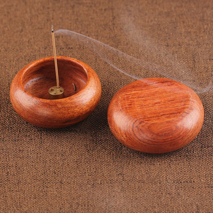 Rosewood Incense Holder