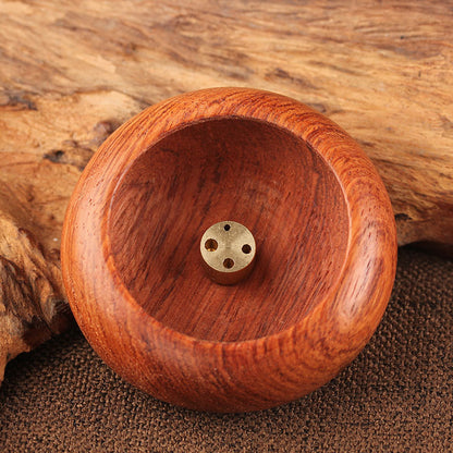 Rosewood Incense Holder