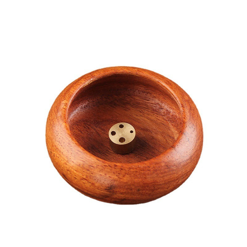 Rosewood Incense Holder