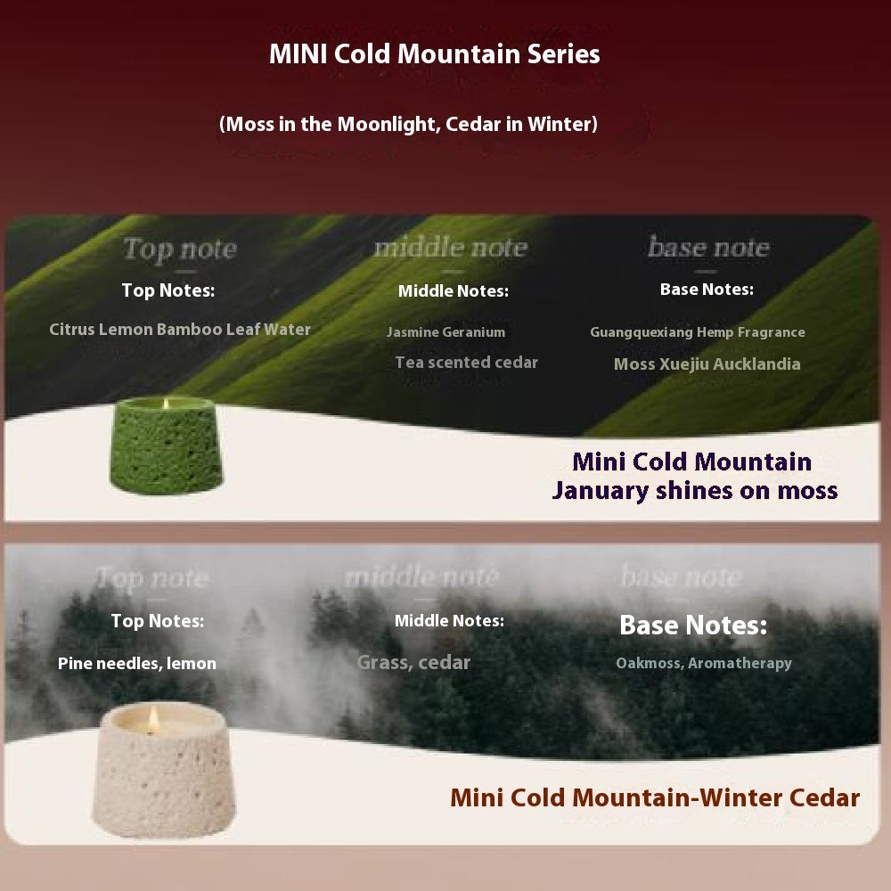 Cold Mountain Series Aromatherapy Candles