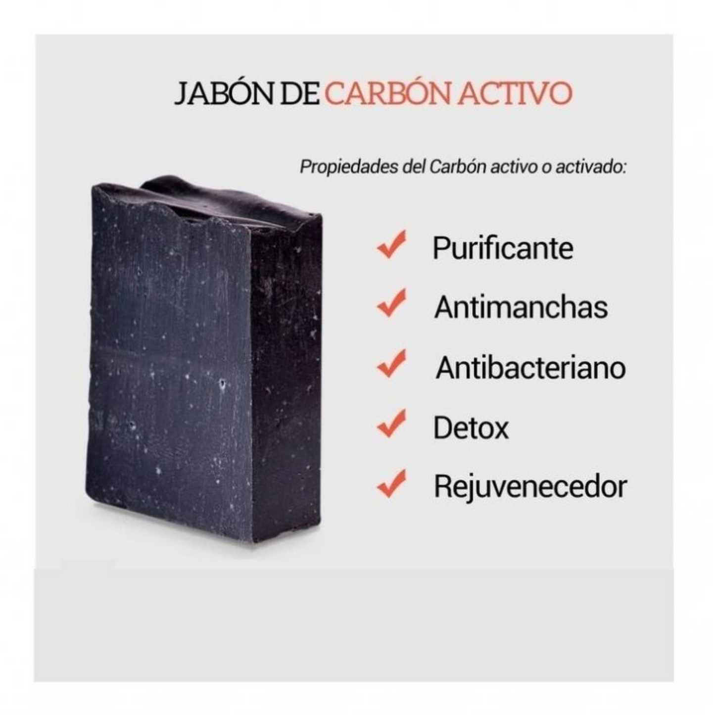 Jabón Intense Cedar (carbón activado, cedro y sandalo) - Místi-ko