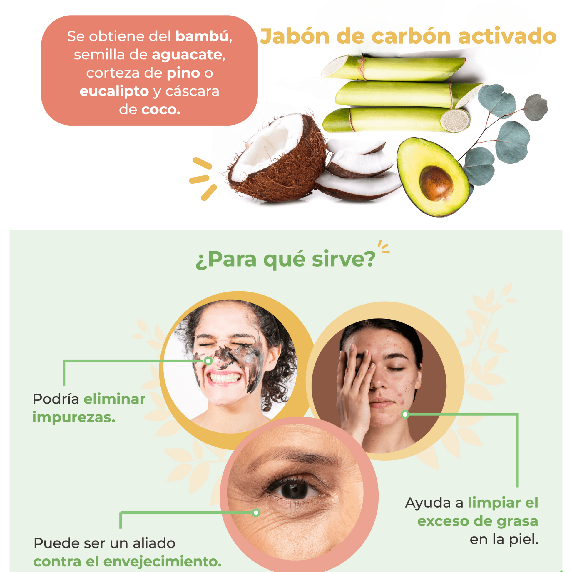 Jabón Intense Cedar (carbón activado, cedro y sandalo) - Místi-ko