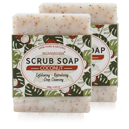 Handmade Coconut Scrub Soap