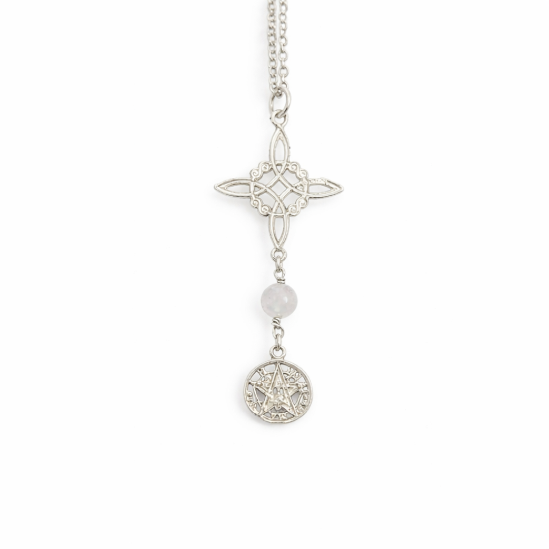 Pulsera Nudo de Brujas y Tetragramaton – Símbolo de protección y equilibrio