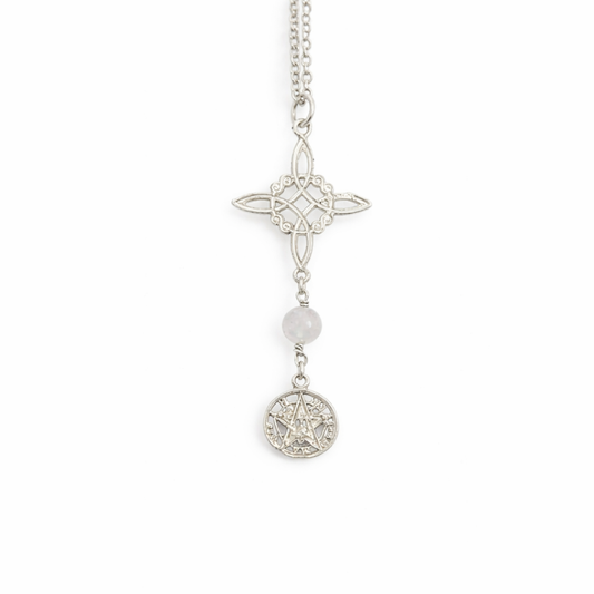 Pulsera Nudo de Brujas y Tetragramaton – Símbolo de protección y equilibrio