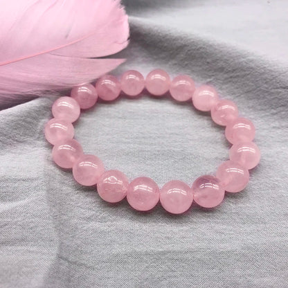 Pulsera de Cuarzo Rosa