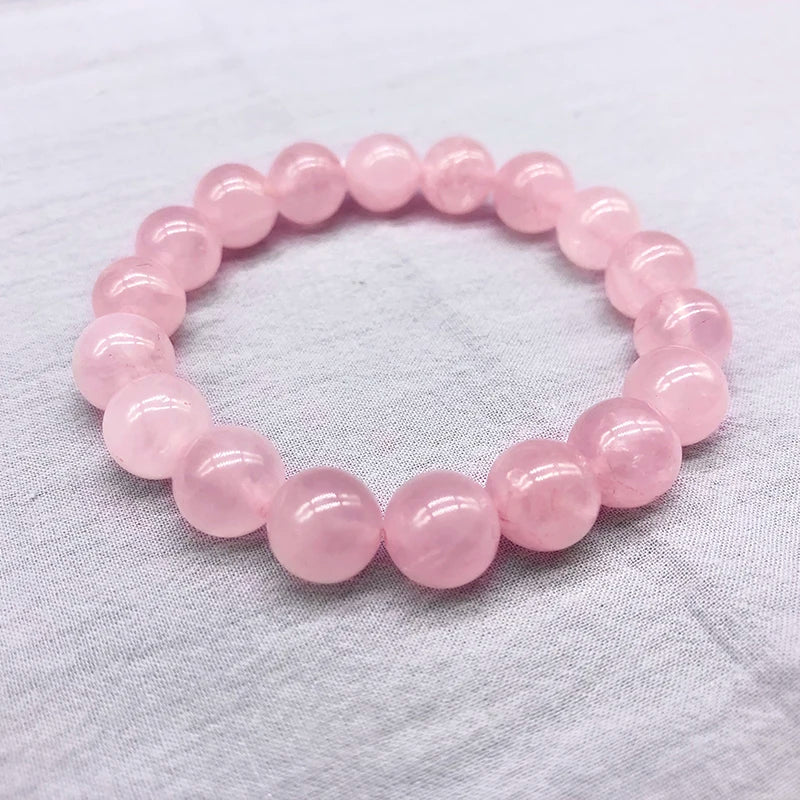 Pulsera de Cuarzo Rosa