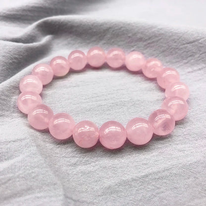 Pulsera de Cuarzo Rosa