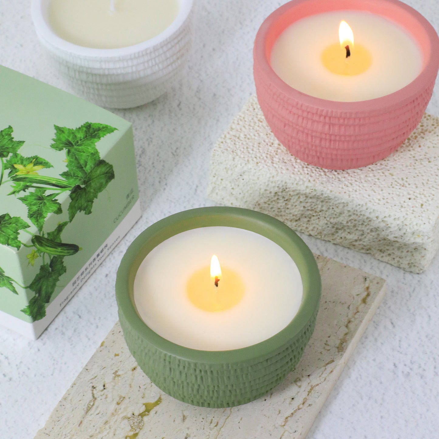 Natural Soy Wax Scented Candles